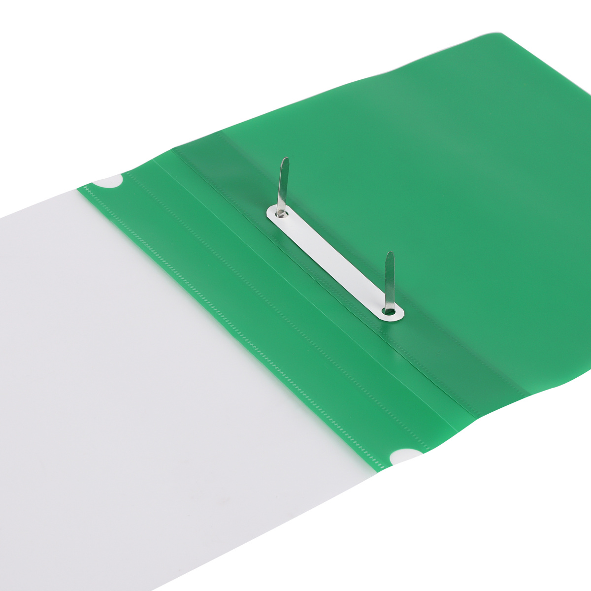 Папка-скоросшиватель А5 Klerk 0.18мм зеленая 211902