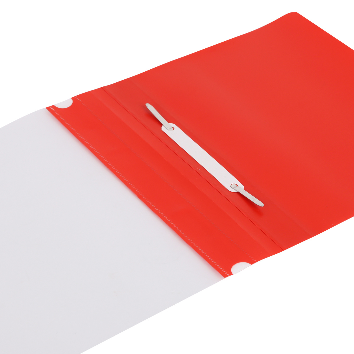 Папка-скоросшиватель А5 Klerk 0.18мм красная 211903