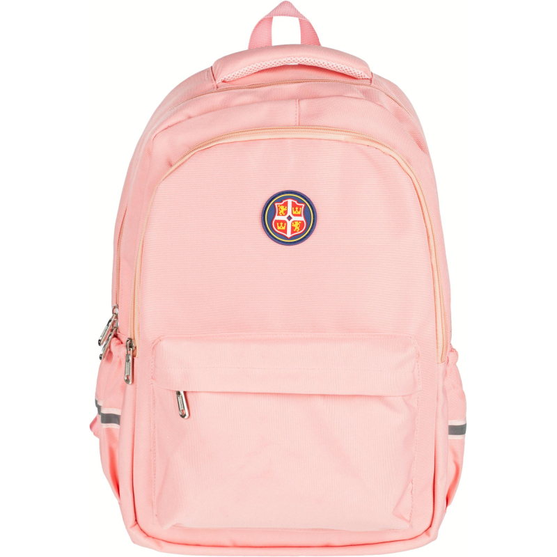 Рюкзак школьный  LION розовый 45.5x31x14 см 1696563