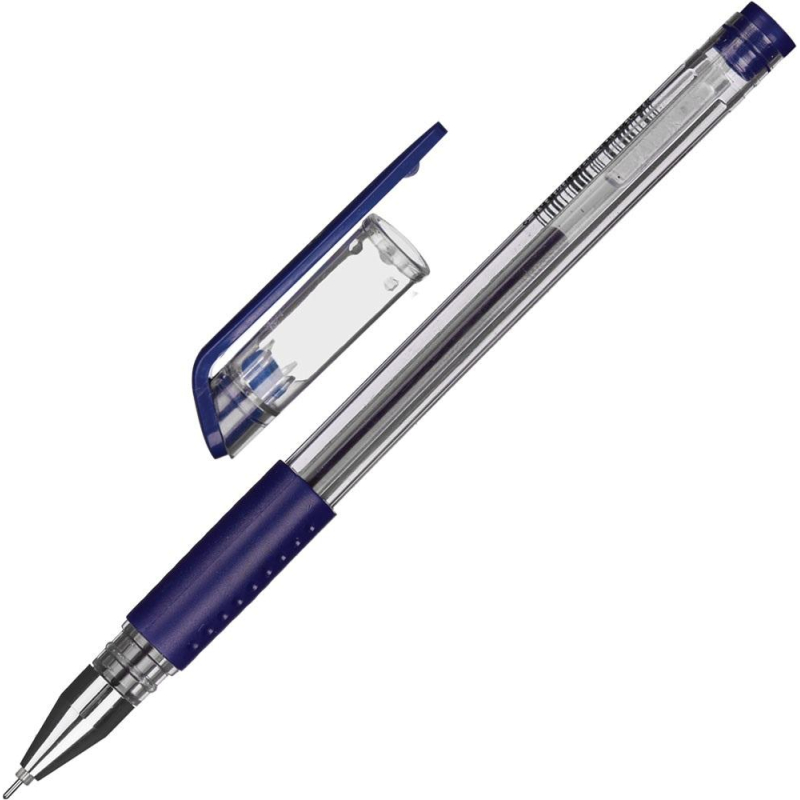 Ручка гелевая Attache Gelios-030 синяя 0.5мм 613148