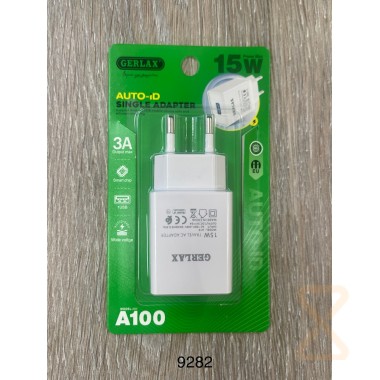 Зарядное устройство для USB Gerlax A100 9282