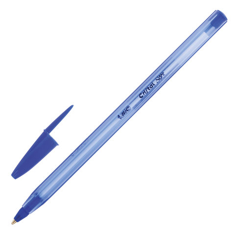 Ручка шариковая Bic Cristal Soft синяя 1.2мм 95143/20/40